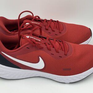 Nike Revolution 5 Red/White/Black Men's Running Shoes - Size 11.5